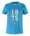 Heren T-shirt Babolat Exercise Graphic Tee Blue