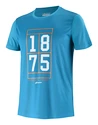 Heren T-shirt Babolat Exercise Graphic Tee Blue