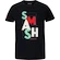 Heren T-shirt Babolat  Exercise Message Tee Men Black