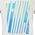 Heren T-shirt Babolat  Exercise Message Tee Men Cannoli Cream
