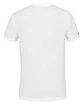 Heren T-shirt Babolat  Exercise Message Tee Men White