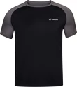 Heren T-shirt Babolat  Play Club Crew Neck Tee Black