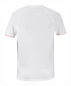 Heren T-shirt Babolat  Strike Crew Neck Tee Men White/Strike Red