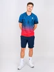 Heren T-shirt BIDI BADU  Colortwist Tee Dark Blue/Red