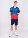Heren T-shirt BIDI BADU  Colortwist Tee Dark Blue/Red