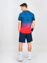 Heren T-shirt BIDI BADU  Colortwist Tee Dark Blue/Red