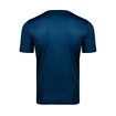 Heren T-shirt BIDI BADU Falou Tech Tee Dark Blue, Petrol