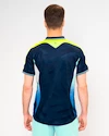 Heren T-shirt BIDI BADU  Grafic Illumination Polo Dark Blue