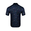 Heren T-shirt BIDI BADU Idir Tech Polo Dark Blue