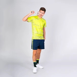 Heren T-shirt BIDI BADU  Kovu Tech Tee Lime