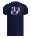 Heren T-shirt BIDI BADU  New York 2024 Chill Tee Dark Blue/Red M
