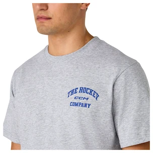 Heren T-shirt CCM  Athleisure Tee Grey Melange