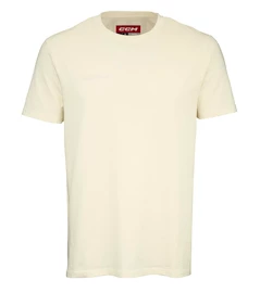 Heren T-shirt CCM Core SS Tee Unbleached