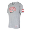 Heren T-shirt CCM FLAG TEE TEAM AUSTRIA Athletic Grey