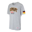 Heren T-shirt CCM  FLAG TEE TEAM GERMANY Athletic Grey