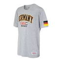 Heren T-shirt CCM FLAG TEE TEAM GERMANY Athletic Grey