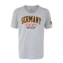 Heren T-shirt CCM FLAG TEE TEAM GERMANY Athletic Grey