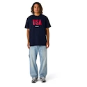 Heren T-shirt CCM  Flag Tee Team USA Navy