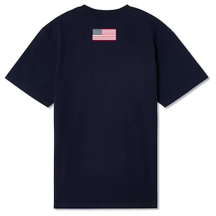 Heren T-shirt CCM  Flag Tee Team USA Navy