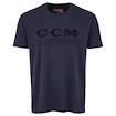Heren T-shirt CCM Holiday SS Tee B Navy S