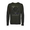 Heren T-shirt CCM Nostalgia POSTER L/S TEE M, Groen