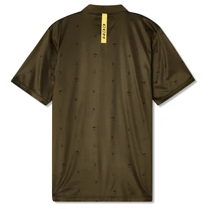 Heren T-shirt CCM  Polo Print Khaki Green