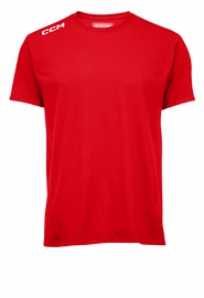 Heren T-shirt CCM SS Essential Tee Red