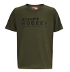 Heren T-shirt CCM  STENCIL TEE Green
