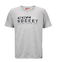 Heren T-shirt CCM  STENCIL TEE Grey