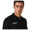 Heren T-shirt CCM  Team Polo Black