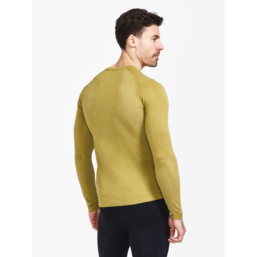 Heren T-shirt Craft  CORE Dry Active Comfort LS Brown S