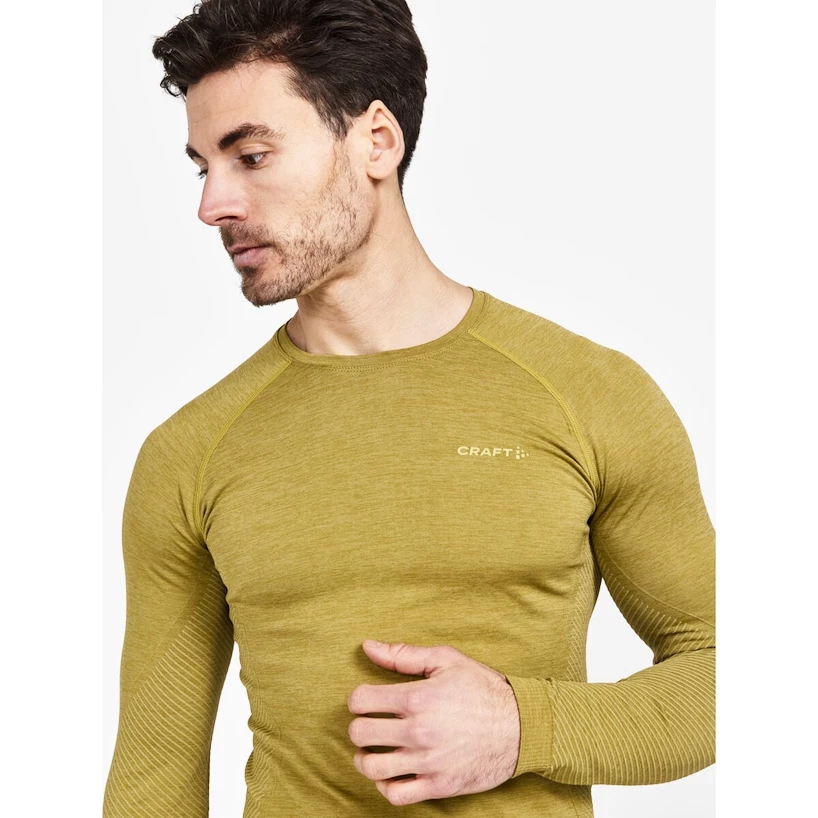 Heren T-shirt Craft  CORE Dry Active Comfort LS Brown S