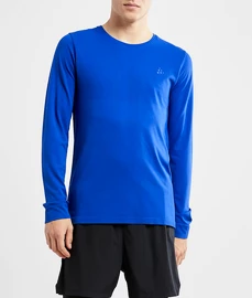 Heren T-shirt Craft Fuseknit Light LS modrá