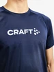 Heren T-shirt Craft Unify Logo Blue Navy