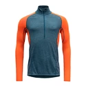 Heren T-shirt Devold  Running Man Zip Neck