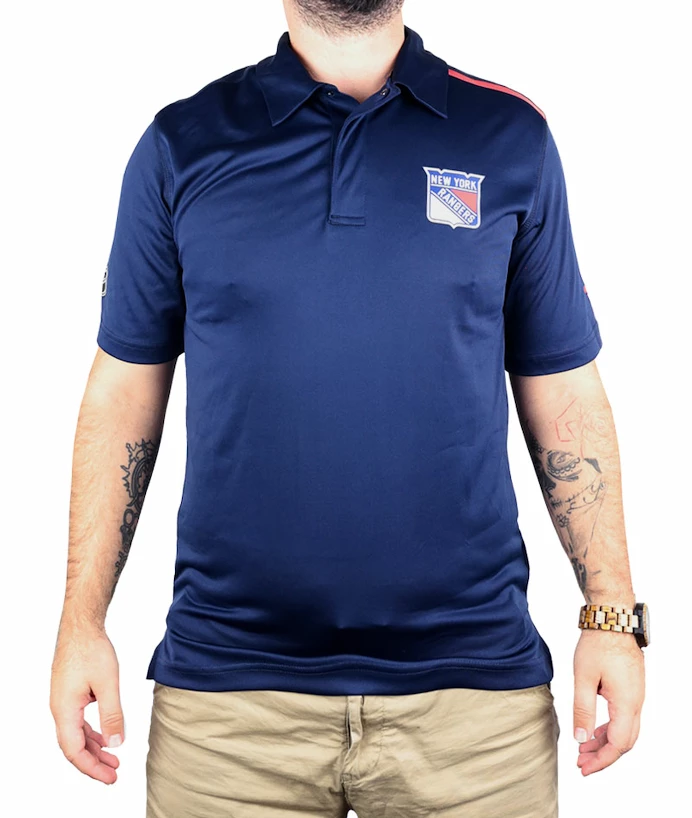 Heren T-shirt Fanatics  Rinkside Synthetic Polo NHL New York Rangers S