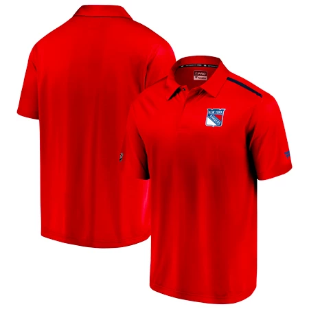 Heren T-shirt Fanatics  Rinkside Synthetic Polo NHL New York Rangers S