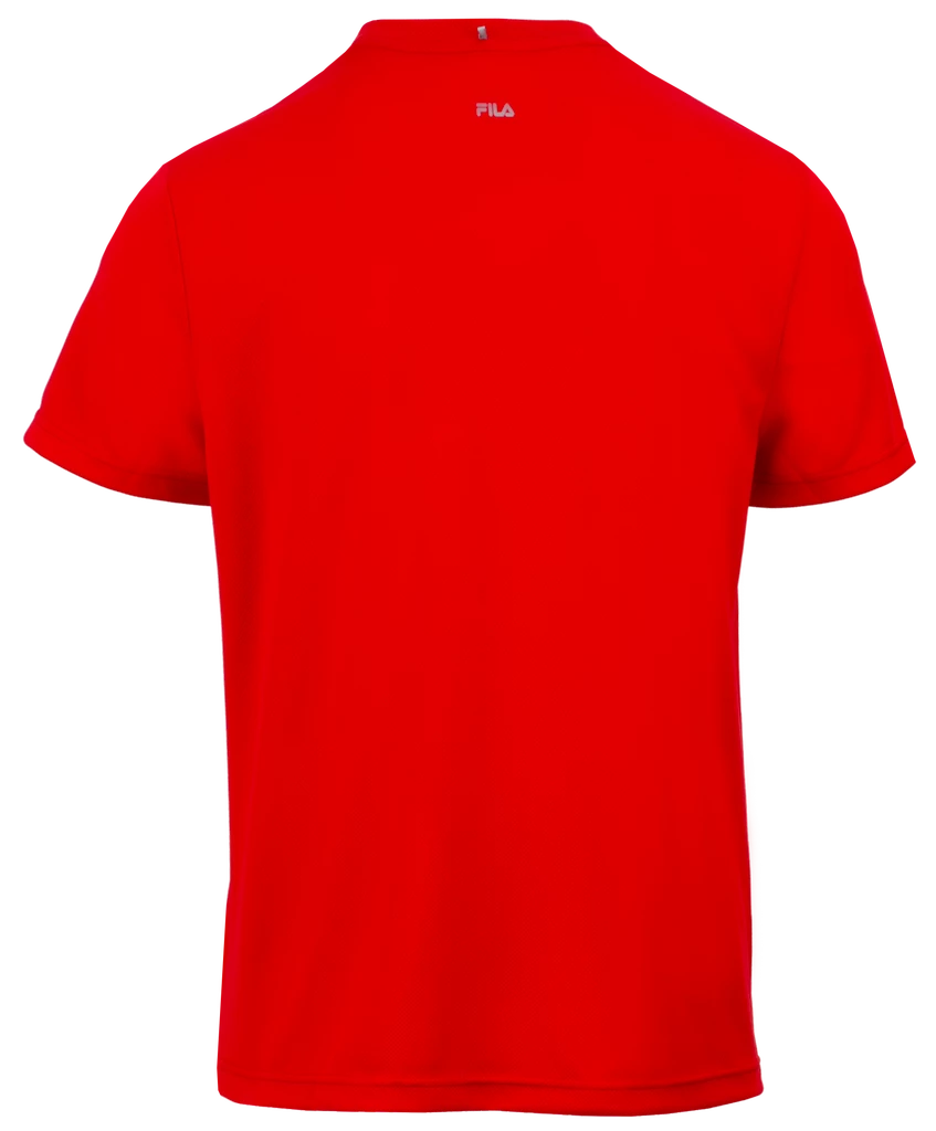 Heren T-shirt Fila  T-Shirt Logo Fila Red