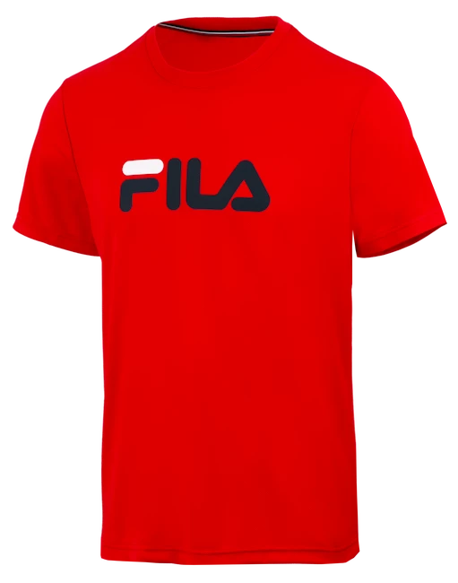 Heren T-shirt Fila  T-Shirt Logo Fila Red