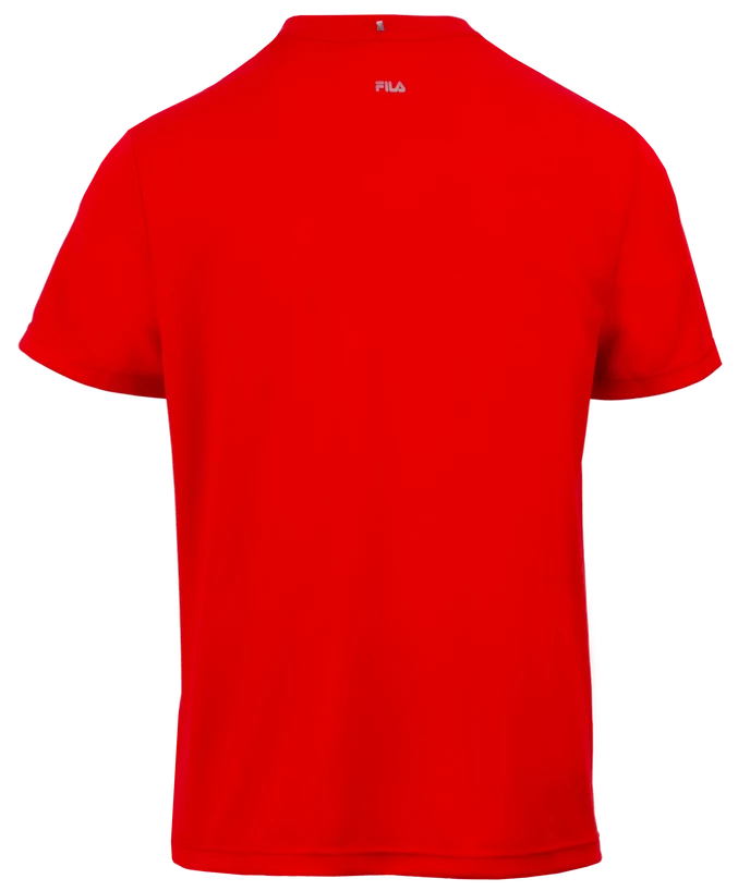 Heren T-shirt Fila  T-Shirt Logo Fila Red