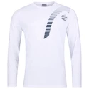 Heren T-shirt Head  Club 21 Cliff LS White