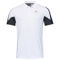 Heren T-shirt Head  Club 22 Tech Polo Shirt Men White/Dark Blue