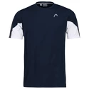 Heren T-shirt Head  Club 22 Tech T-Shirt Men Dark Blue