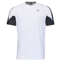 Heren T-shirt Head  Club 22 Tech T-Shirt Men White/Dark Blue