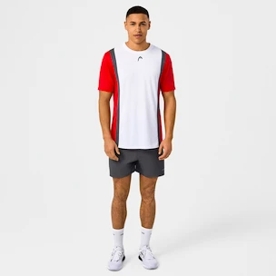 Heren T-shirt Head  CLUB 25 TECH T-Shirt Men Red/White L