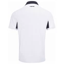 Heren T-shirt Head Slice Polo Shirt Men White