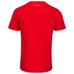 Heren T-shirt Head  Vision Club Carl T-Shirt Men Red/White