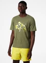 Heren T-shirt Helly Hansen F2F Organic Cotton T-Shirt Lav Green