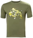 Heren T-shirt Helly Hansen F2F Organic Cotton T-Shirt Lav Green