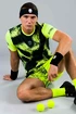 Heren T-shirt Hydrogen  Spray Tech Tee Fluo Yellow